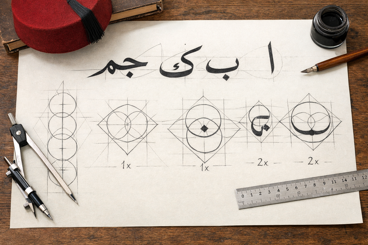 Harf oranları ve simetri